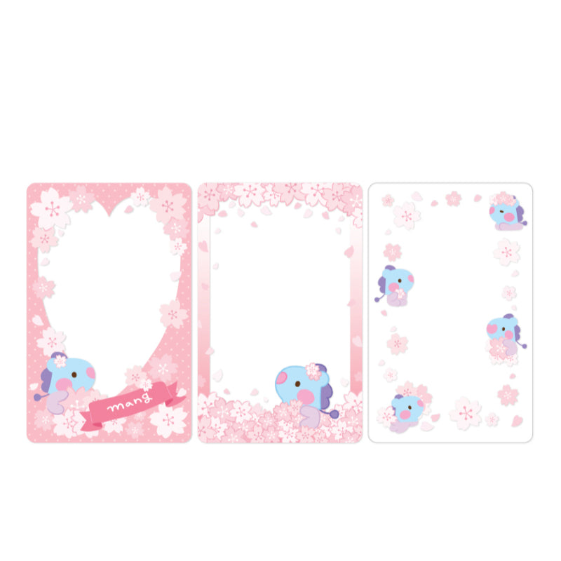 Monopoly x BT21 - Minini Photo Card Frame - Cherry Blossom