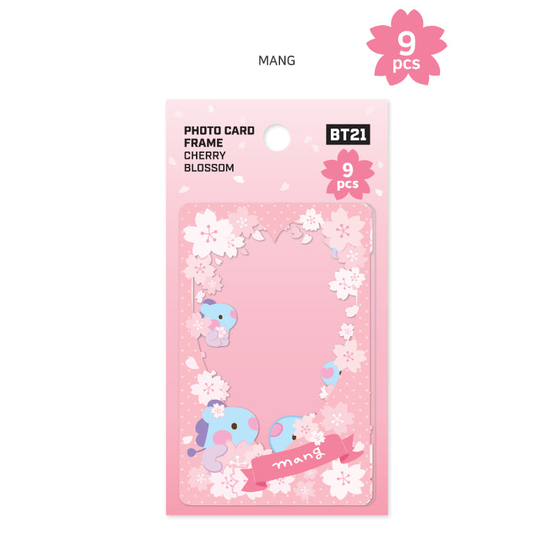 Monopoly x BT21 - Minini Photo Card Frame - Cherry Blossom