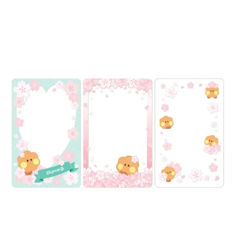 Monopoly x BT21 - Minini Photo Card Frame - Cherry Blossom - Monopoly - Photo Card Frame - Harumio