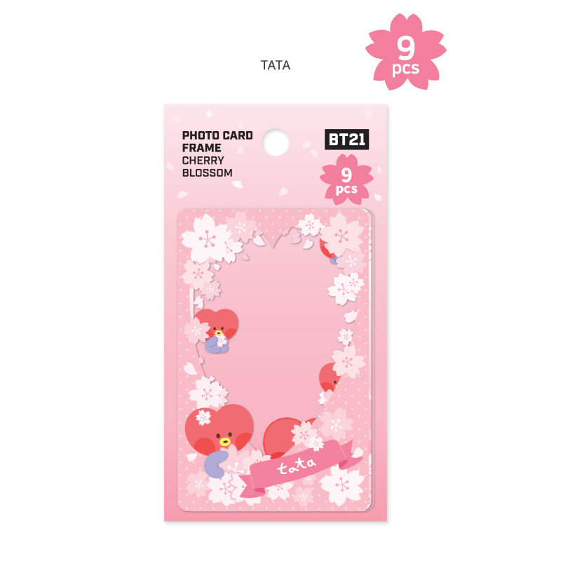 Monopoly x BT21 - Minini Photo Card Frame - Cherry Blossom