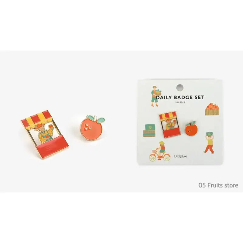Dailylike x 10x10 - Daily Badge - Dailylike x 10x10 - Accessories - Harumio