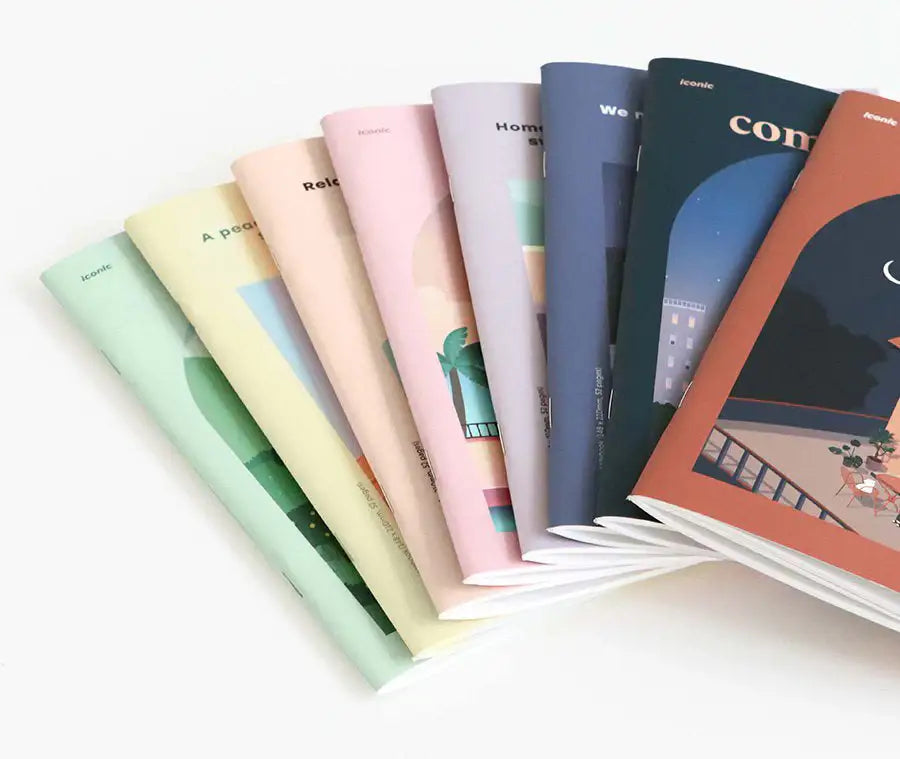 Iconic - Haru A5 Line Notebook - Iconic - Notebooks & Notepads - Harumio