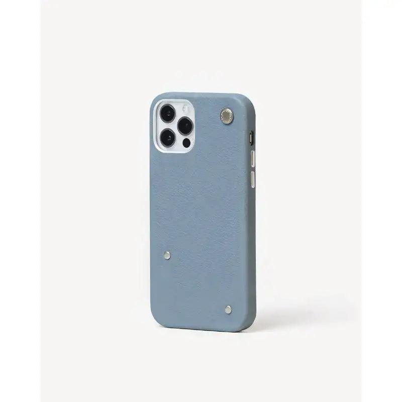 proper belongings - Round Studs Leather Case (iPhone) - proper belongings - Cases - Harumio