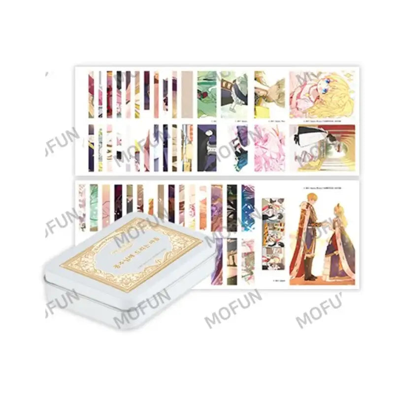 Suddenly Became A Princess x MOFUN - Tin Case + Square Sticker Set - MOFUN - Collectible - Harumio