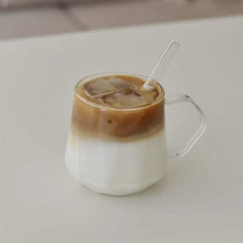 Somkist - Heat Resistant Glass Angle Mug Cup - Somkist - Home & Living - Harumio