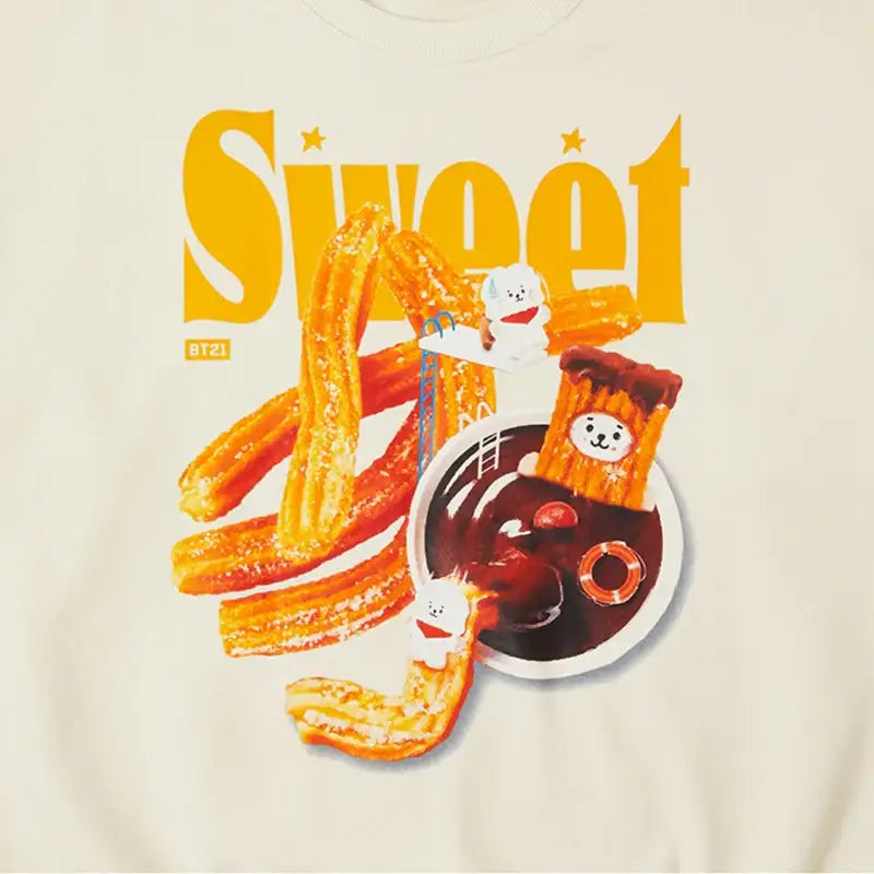 Line Friends x BT21 - BABY Sweet Things Sweatshirt - Line Friends - Sweatshirt - Harumio