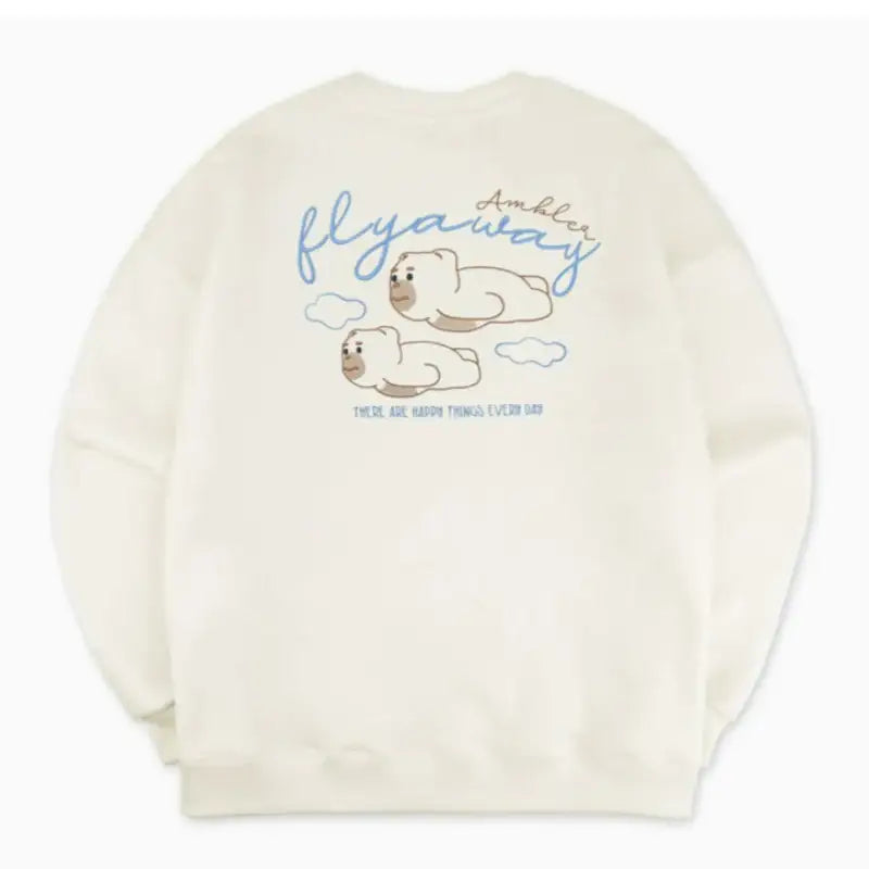Bellygom x Ambler - Fly Belly Unisex Overfit Sweatshirt - Bellygom x Ambler - Sweatshirt - Harumio