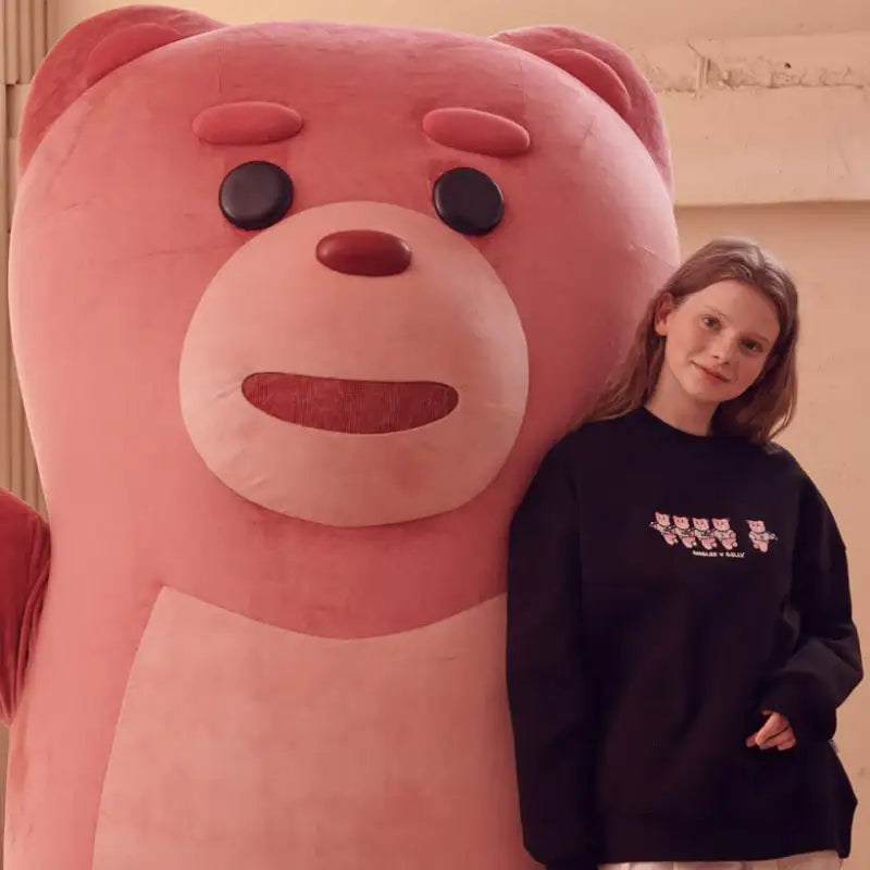 Bellygom x Ambler - Run Away Belly! Unisex Overfit Sweatshirt - Bellygom x Ambler - Sweatshirt - Harumio