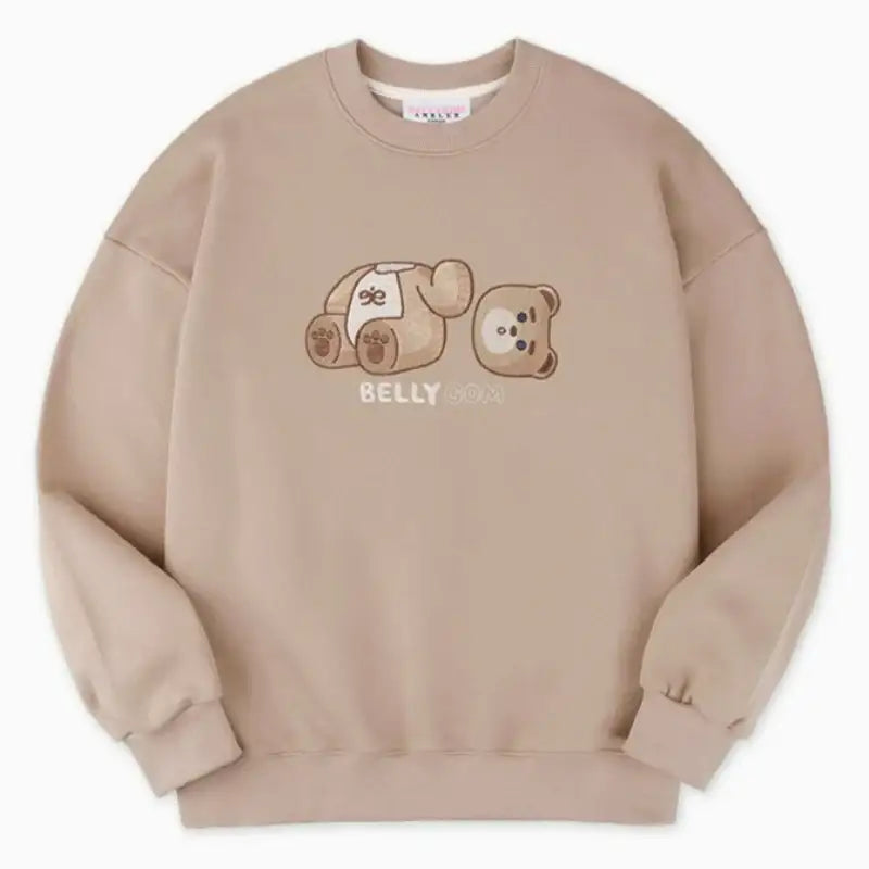 Bellygom x Ambler - Oops! Bellygom Unisex Overfit Sweatshirt - Bellygom x Ambler - Sweatshirt - Harumio