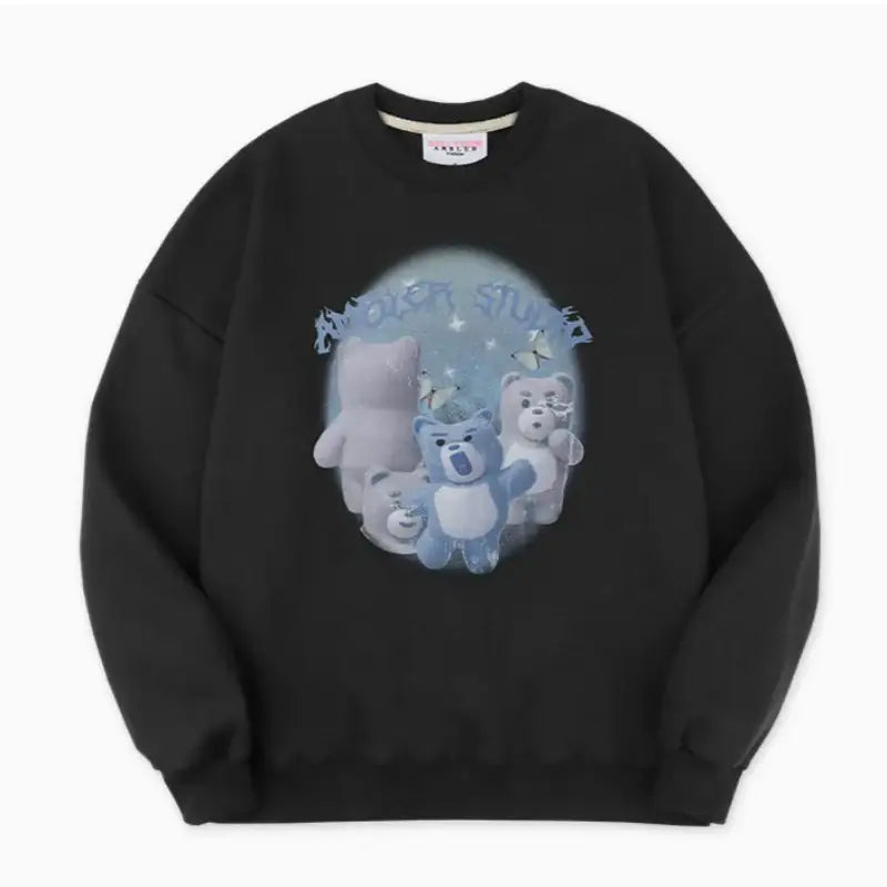 Bellygom x Ambler - Space Bellygom Unisex Overfit Sweatshirt - Bellygom x Ambler - Sweatshirt - Harumio