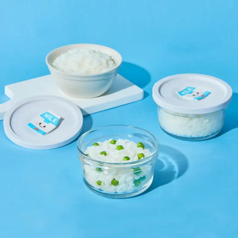 Glasslock x Bread Barbershop - Rice Container Set - Glasslock - Container - Harumio