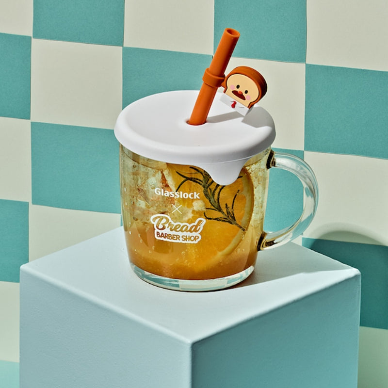 Glasslock x Bread Barbershop - Straw Cap Mug