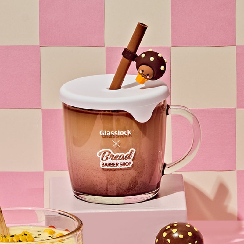 Glasslock x Bread Barbershop - Straw Cap Mug