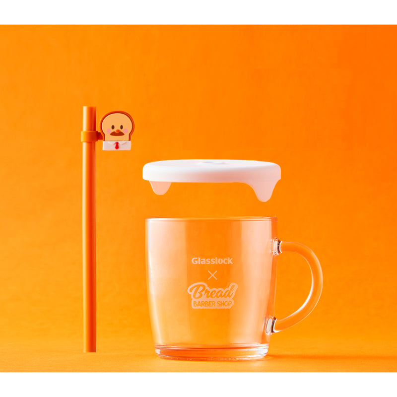 Glasslock x Bread Barbershop - Straw Cap Mug