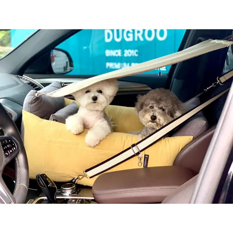 Dugroo - Dog Car Seat With Sunshade - Dugroo - Dog Car Seat - Harumio