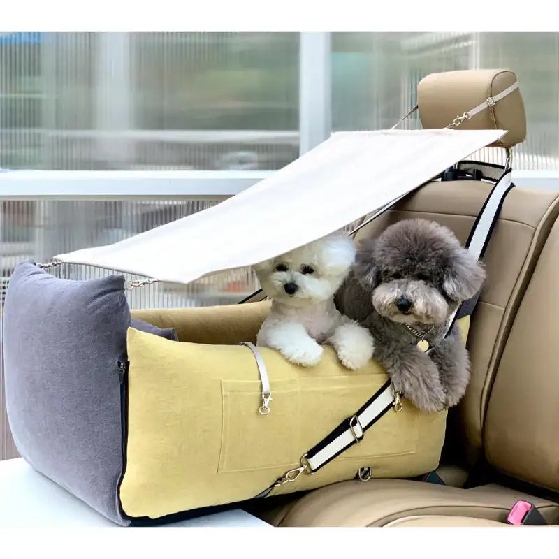 Dugroo - Dog Car Seat With Sunshade - Dugroo - Dog Car Seat - Harumio