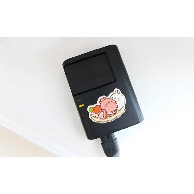 Molang - Gold Box Sticker - Molang - Decorative Stickers - Harumio