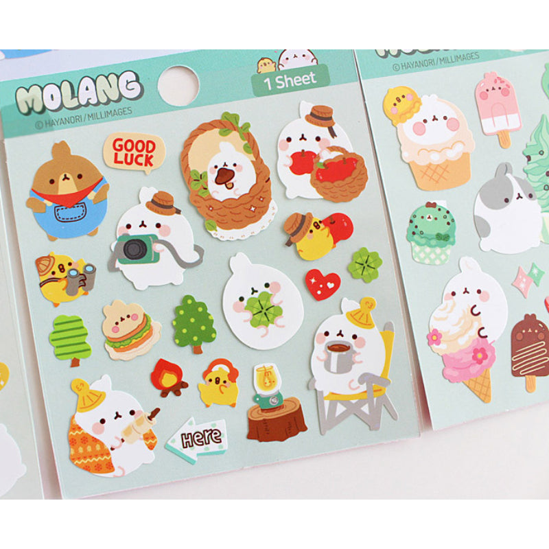 Molang - Diary Deco Stickers