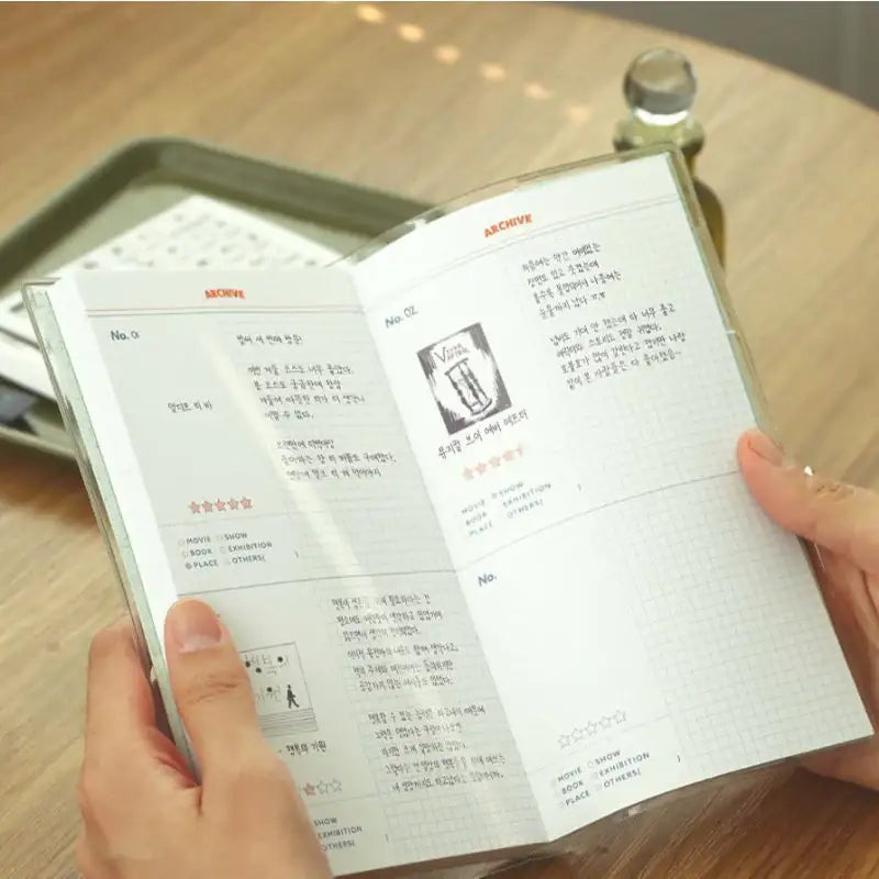 ICONIC - 2023 Record-On Monthly Slim Diary - ICONIC - Diary - Harumio