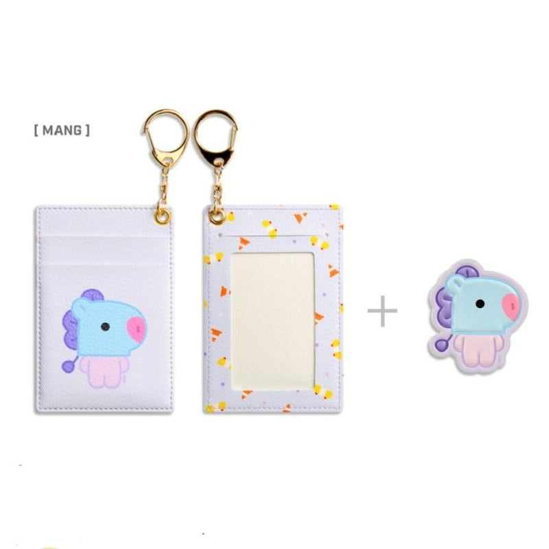 BT21 x Monopoly - Baby Leather Patch Card Holder