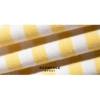 KIRSH x Beanpole Sport - Stripe Halter Neck - Yellow
