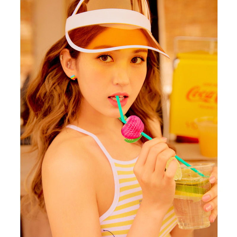 KIRSH x Beanpole Sport - Stripe Halter Neck - Yellow