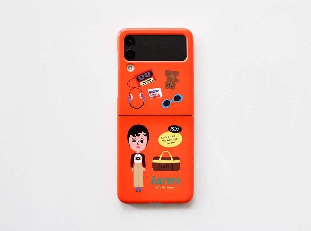 1537 - Z Flip 3 Hard Phone Case