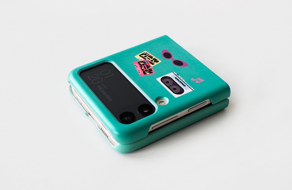 1537 - Z Flip 3 Hard Phone Case
