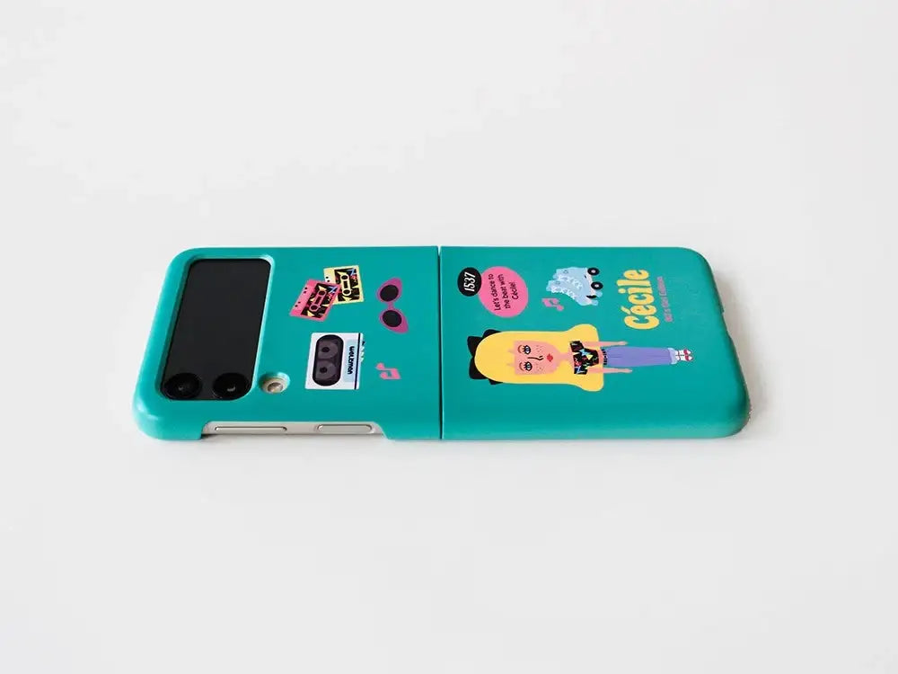 1537 - Z Flip 3 Hard Phone Case