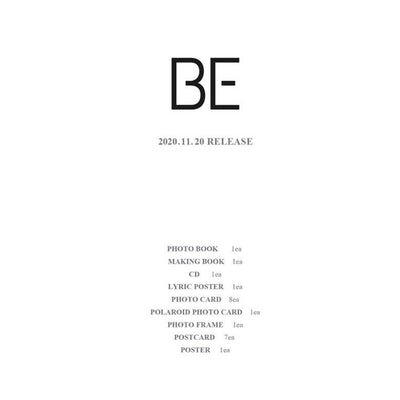 CLEARANCE - BTS - BE (Deluxe Edition) Album