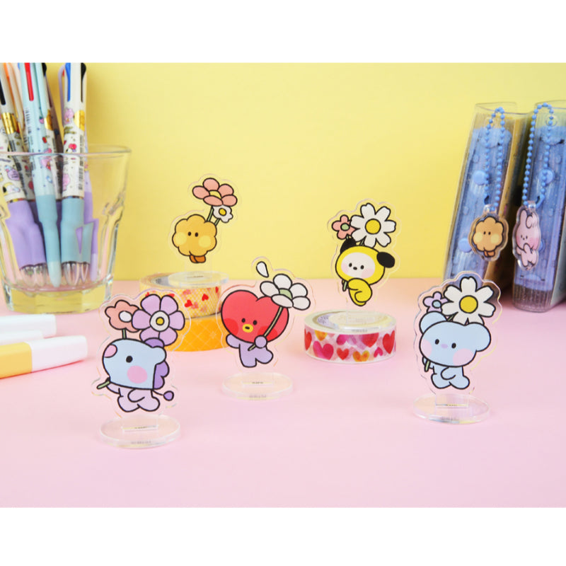 Monopoly x BT21 - Minini Acrylic Stand - Happy Flower