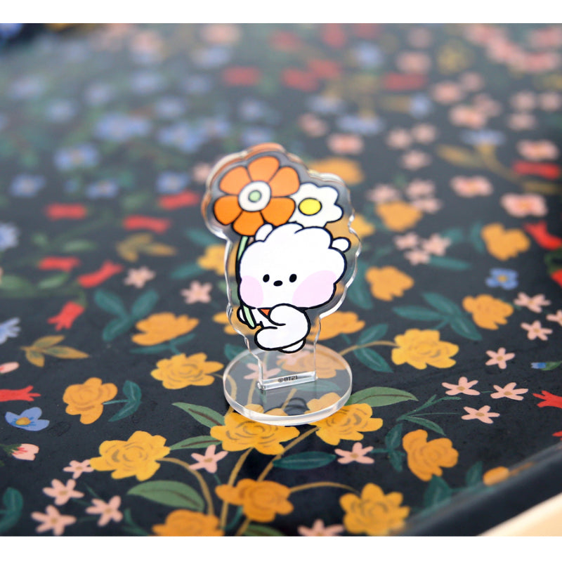 Monopoly x BT21 - Minini Acrylic Stand - Happy Flower