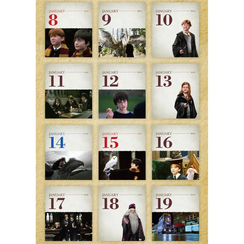 ARTNUOVEAU - 2023 Harry Potter 365 Days Calendar - ARTNUOVEAU - Calendar - Harumio
