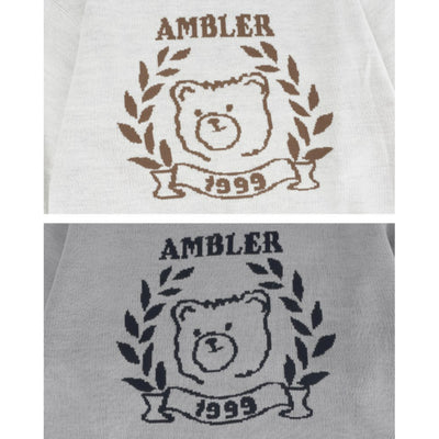 Ambler - Bay Tree Bear Unisex Overfit Sweater