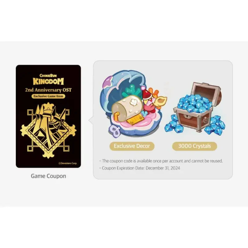 Cookie Run - Kingdom 2nd Anniversary OST Album - Cookie Run - OST Album - Harumio