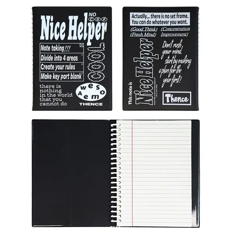 THENCE - Loose Leaf Binder Note - Nice - THENCE - Binder Note - Harumio