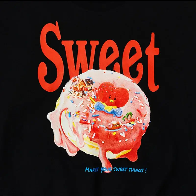 Line Friends x BT21 - BABY Sweet Things Sweatshirt - Line Friends - Sweatshirt - Harumio