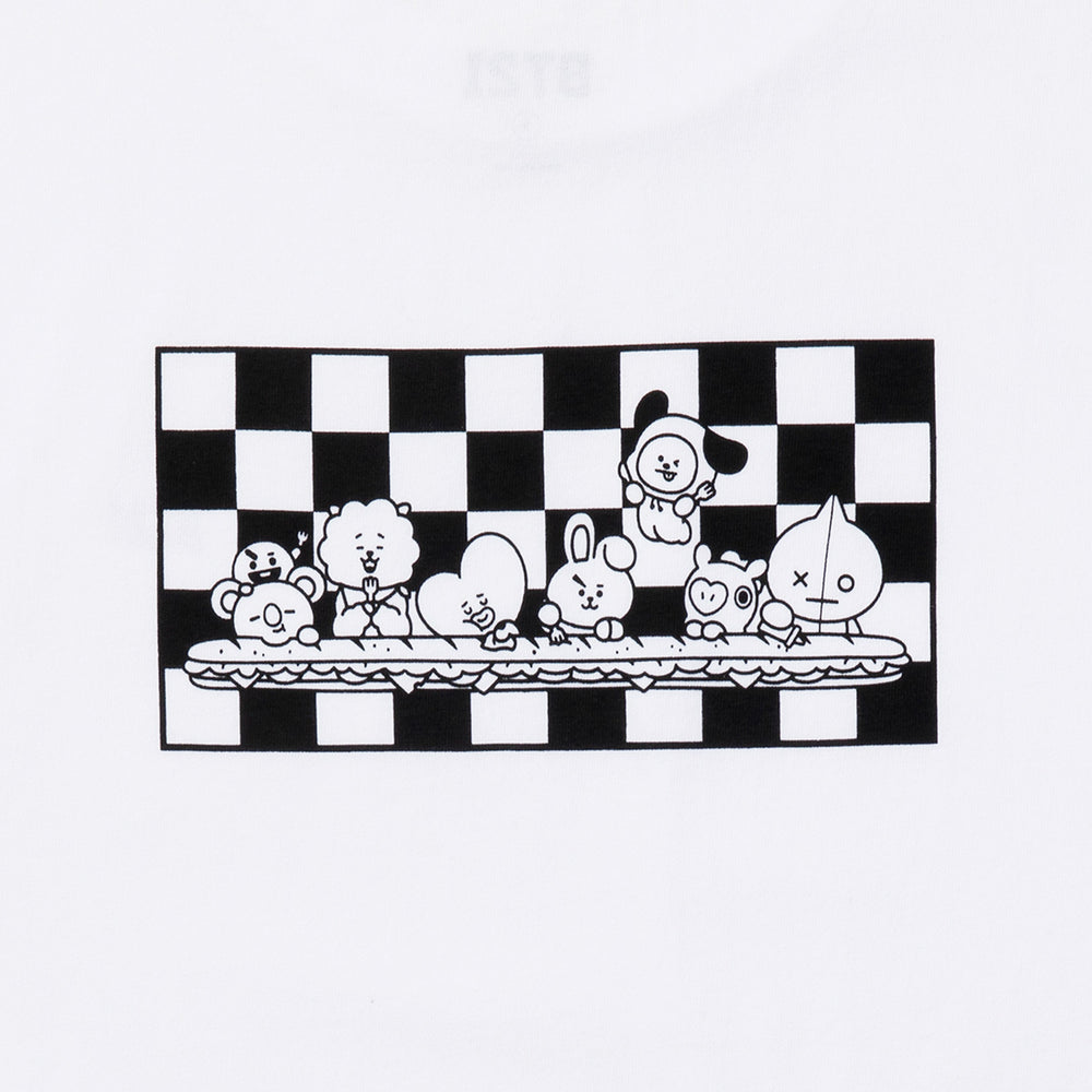 BT21 - Square Graphic Polo T-shirt