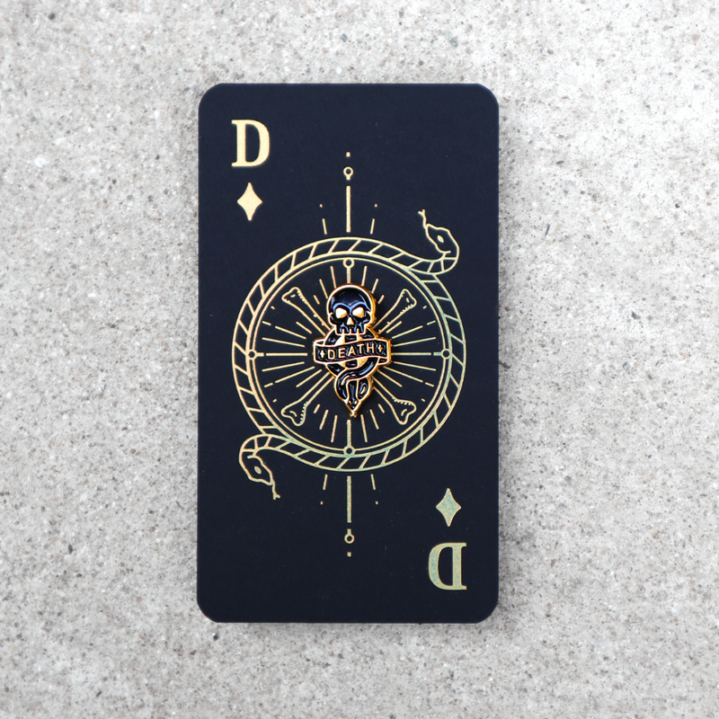 Pinawakens - Harry Potter Pins - Death-eating skeleton