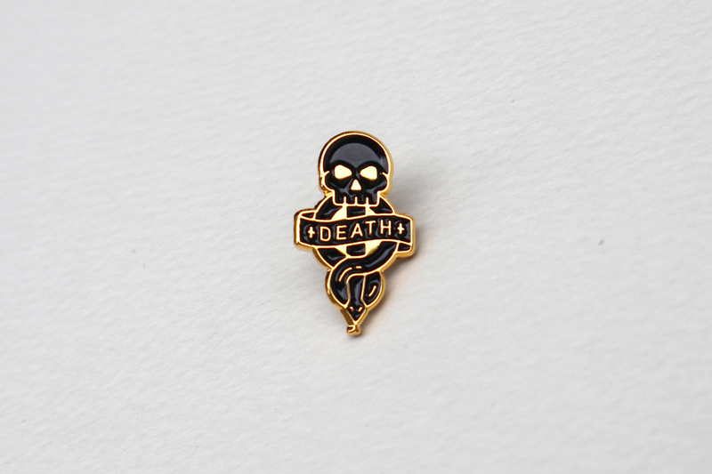 Pinawakens - Harry Potter Pins - Death-eating skeleton