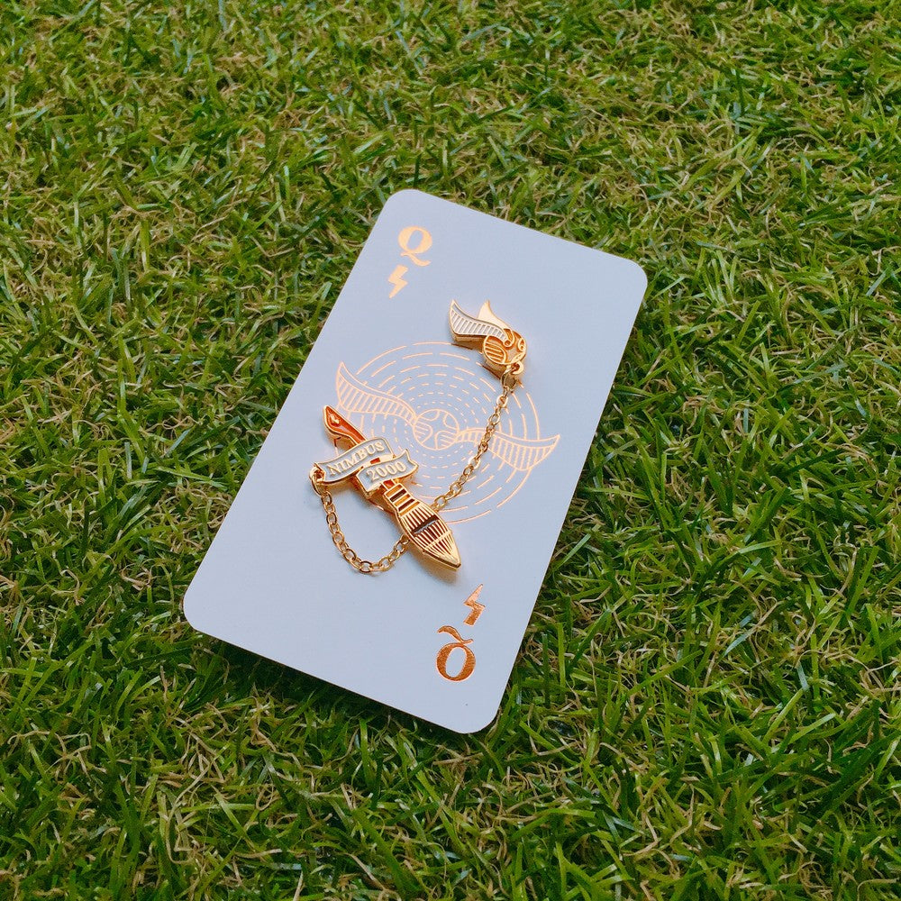 Pinawakens - Harry Potter Pins - A Magic Broom - Pinawakens - Accessories - Harumio