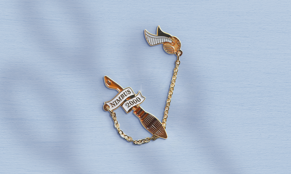 Pinawakens - Harry Potter Pins - A Magic Broom