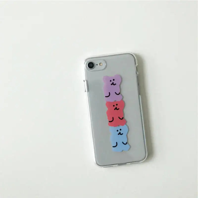Dinotaeng - Bobo Triplets iPhone Hard Case - Dinotaeng - Phone Case - Harumio