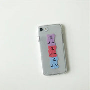 Dinotaeng - Bobo Triplets iPhone Hard Case - Dinotaeng - Phone Case - Harumio