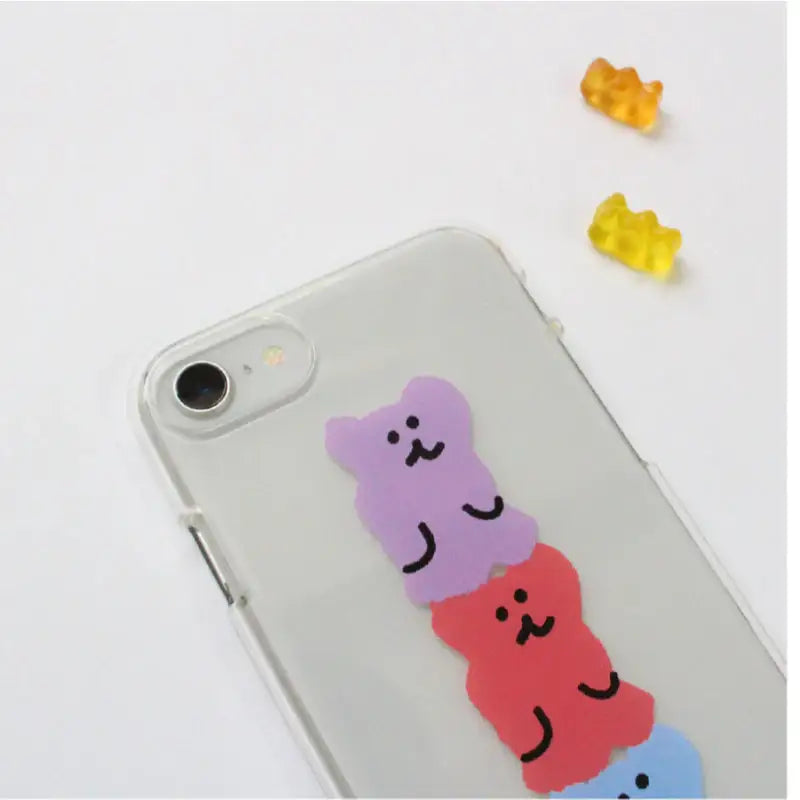 Dinotaeng - Bobo Triplets iPhone Hard Case - Dinotaeng - Phone Case - Harumio