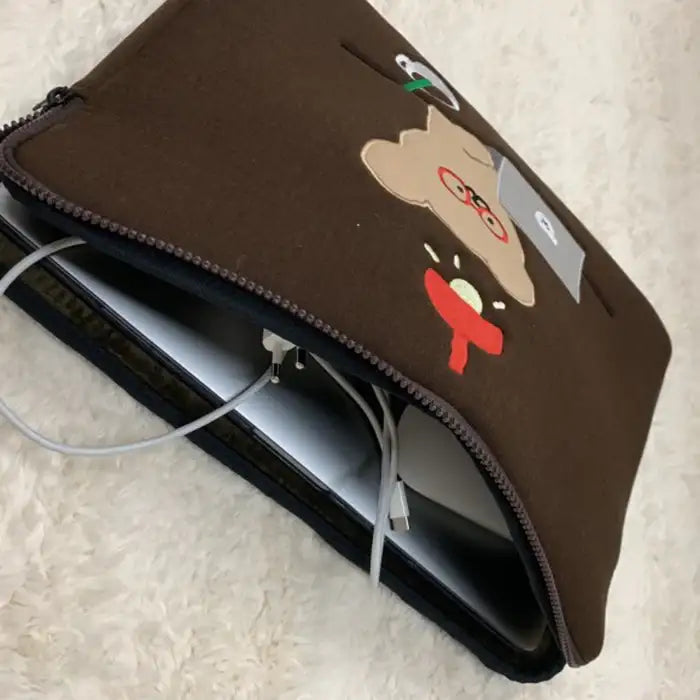 Teteum - Choco Laptop Pouch - Teteum - Accessories - Harumio