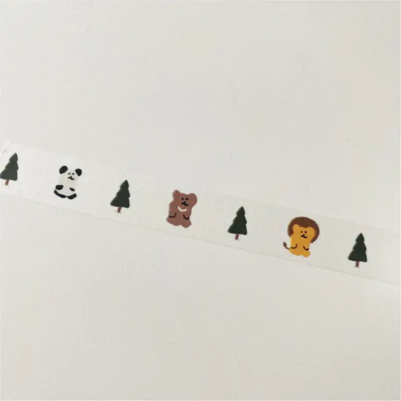 Dinotaeng - BOBO Forest Masking Tape - Dinotaeng - Masking Tape - Harumio