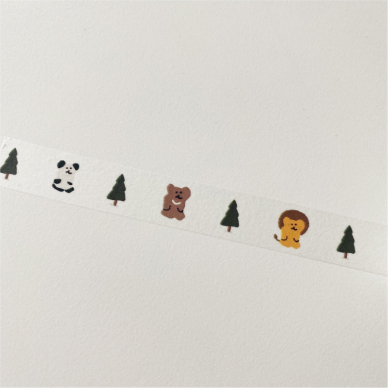 Dinotaeng - BOBO Forest Masking Tape