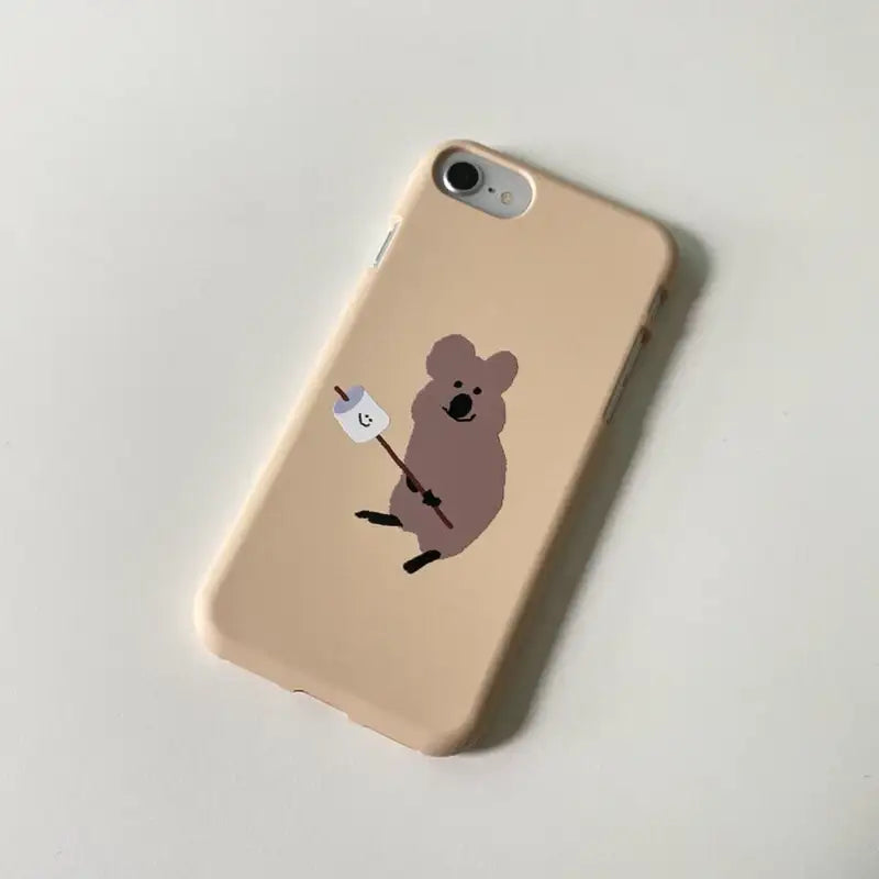 Dinotaeng - S`MORE iPhone Case - Silicone - Dinotaeng - Phone Case - Harumio