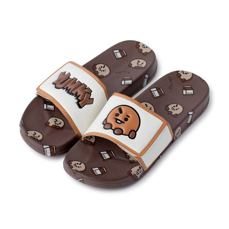 Bt21 velcro slippers sale